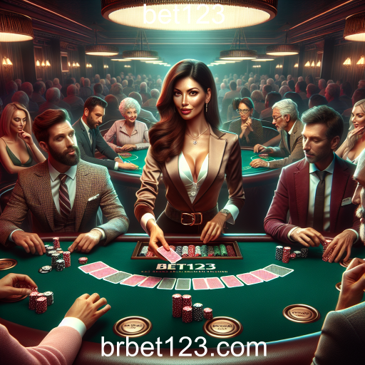 Experiência Imersiva na Categoria 'Ao Vivo' do Bet123